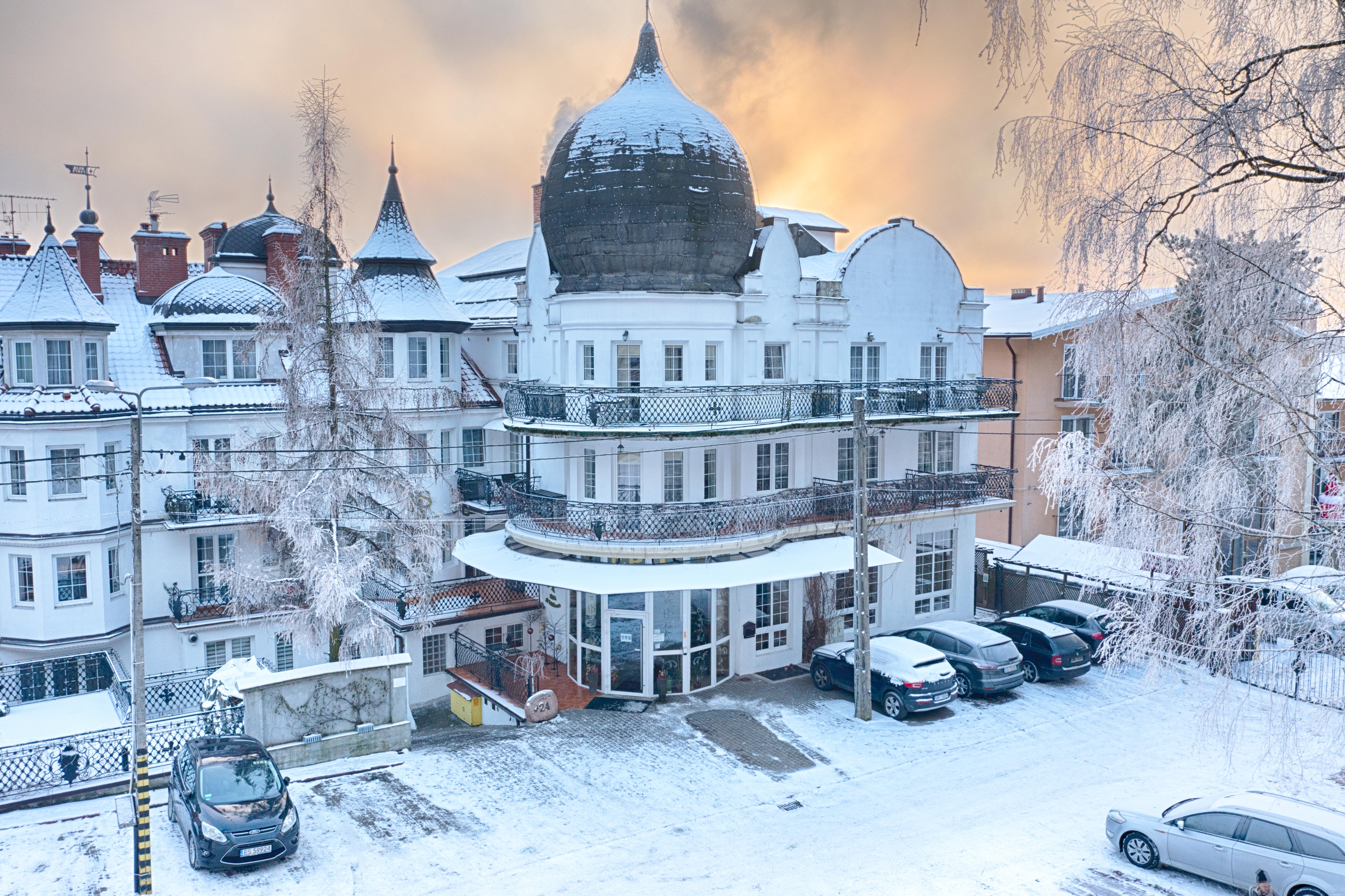 Hotel Solar Palace Spa & Wellness Mrągowo Dış mekan fotoğraf